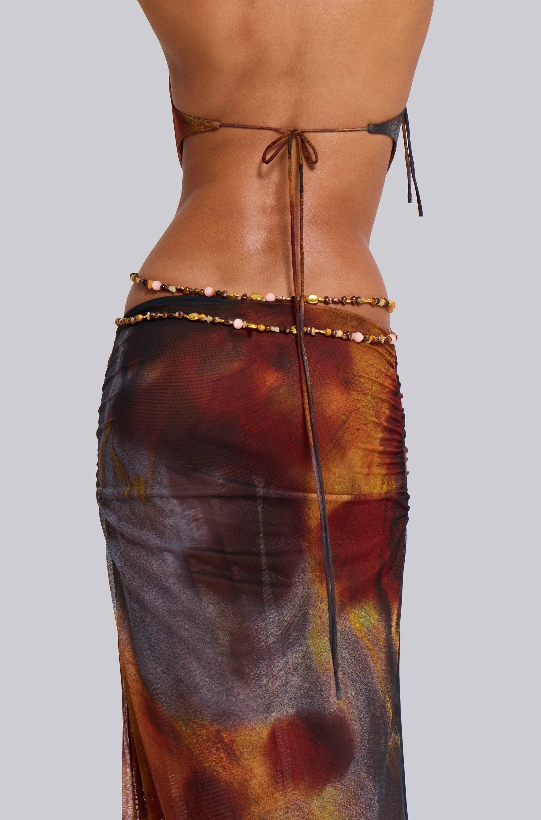 Seductress Halter Maxi Dress