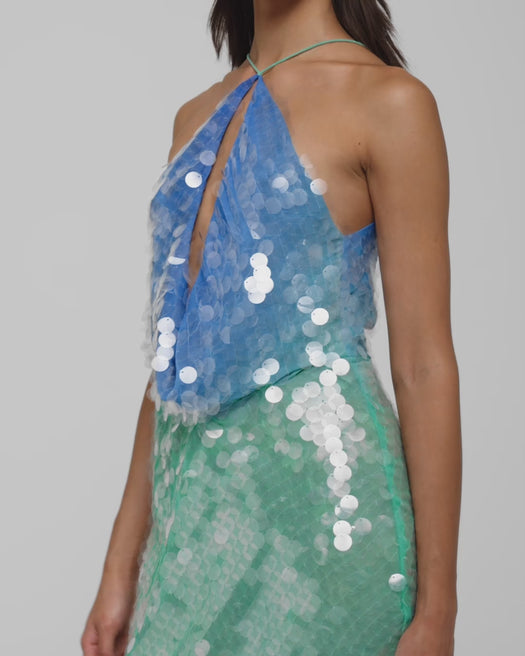 OceanGlow Dress