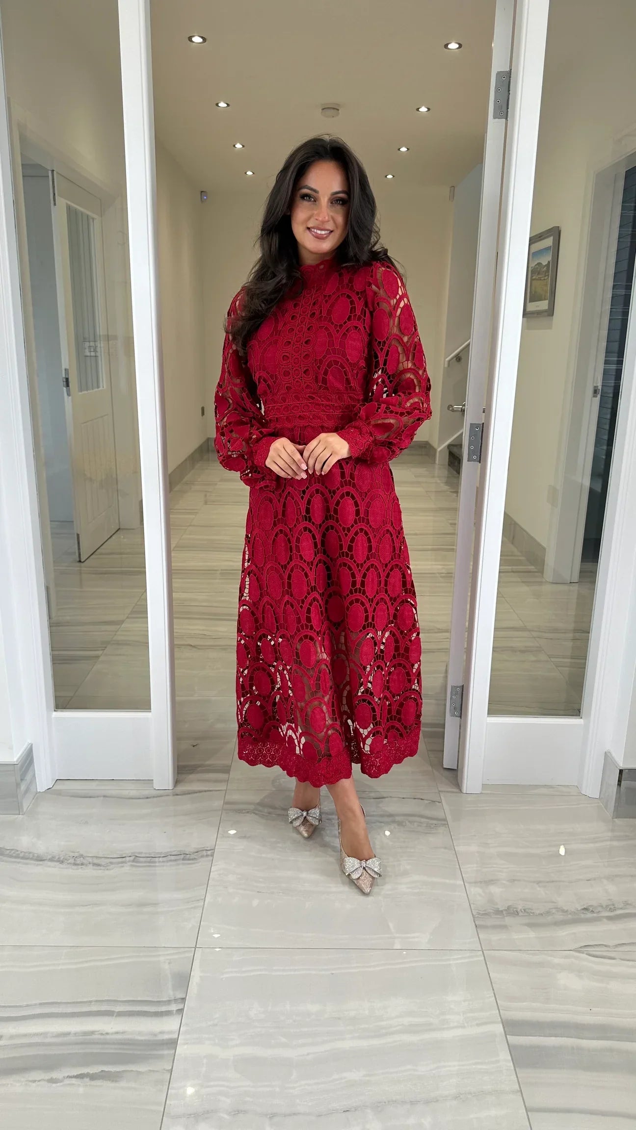 Celeste – Graceful Midi Dress