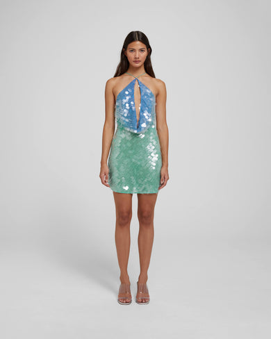 OceanGlow Dress