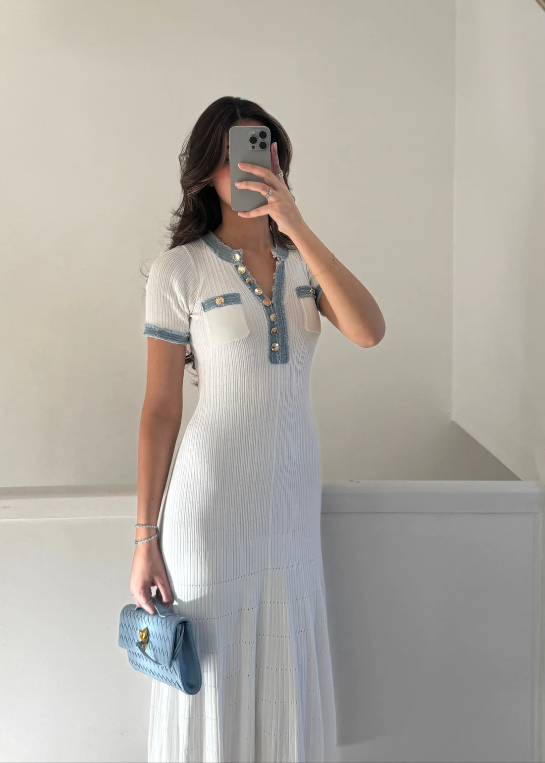CLAIRA | Tweed Dress
