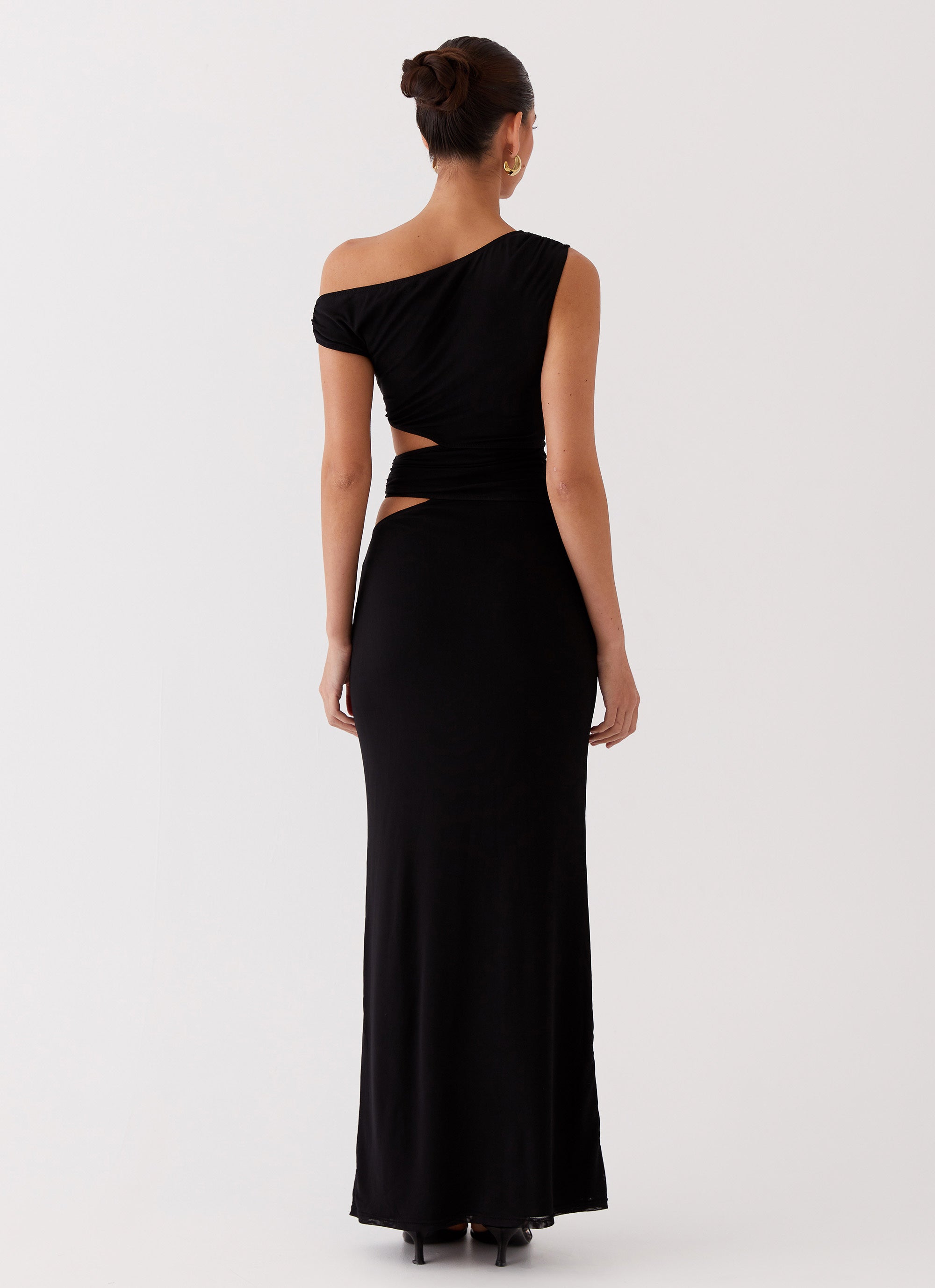 Celeste Cut-Out Maxi Dress | Black