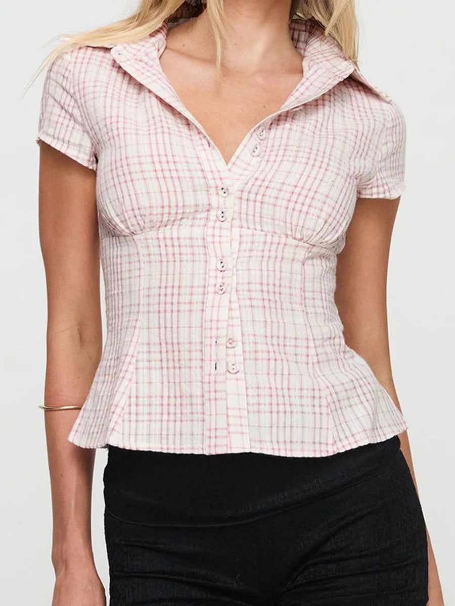 Chloe's Button-Up Top