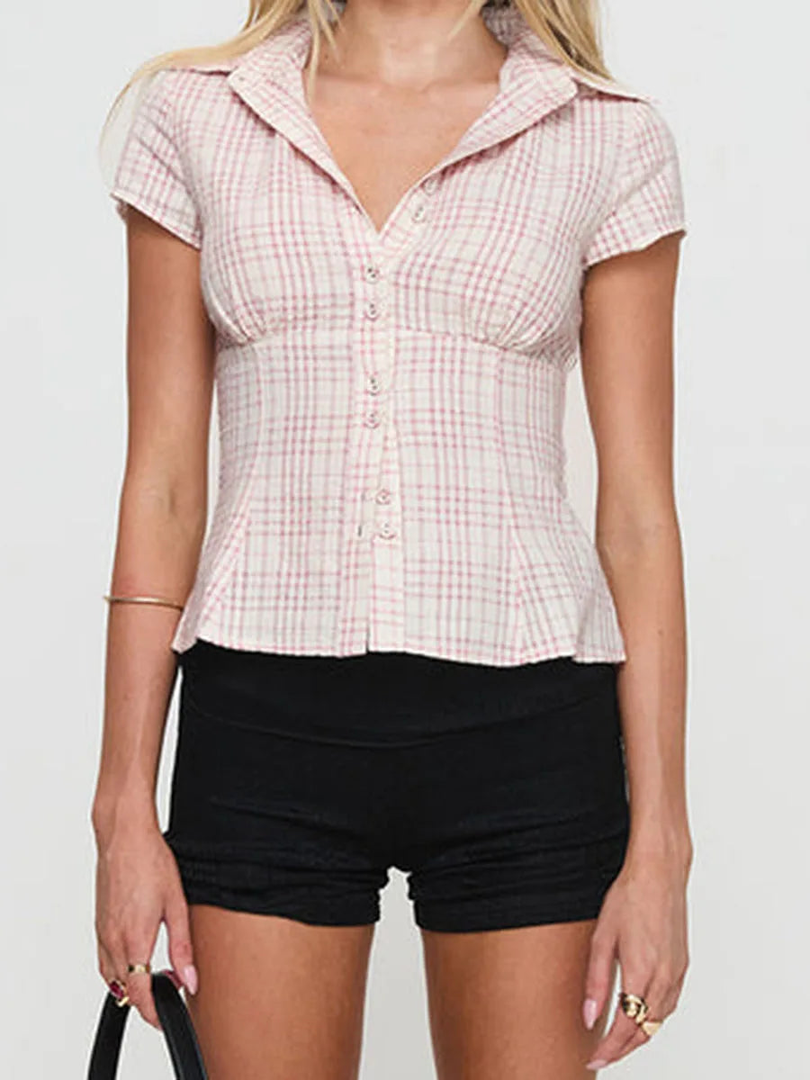 Chloe's Button-Up Top