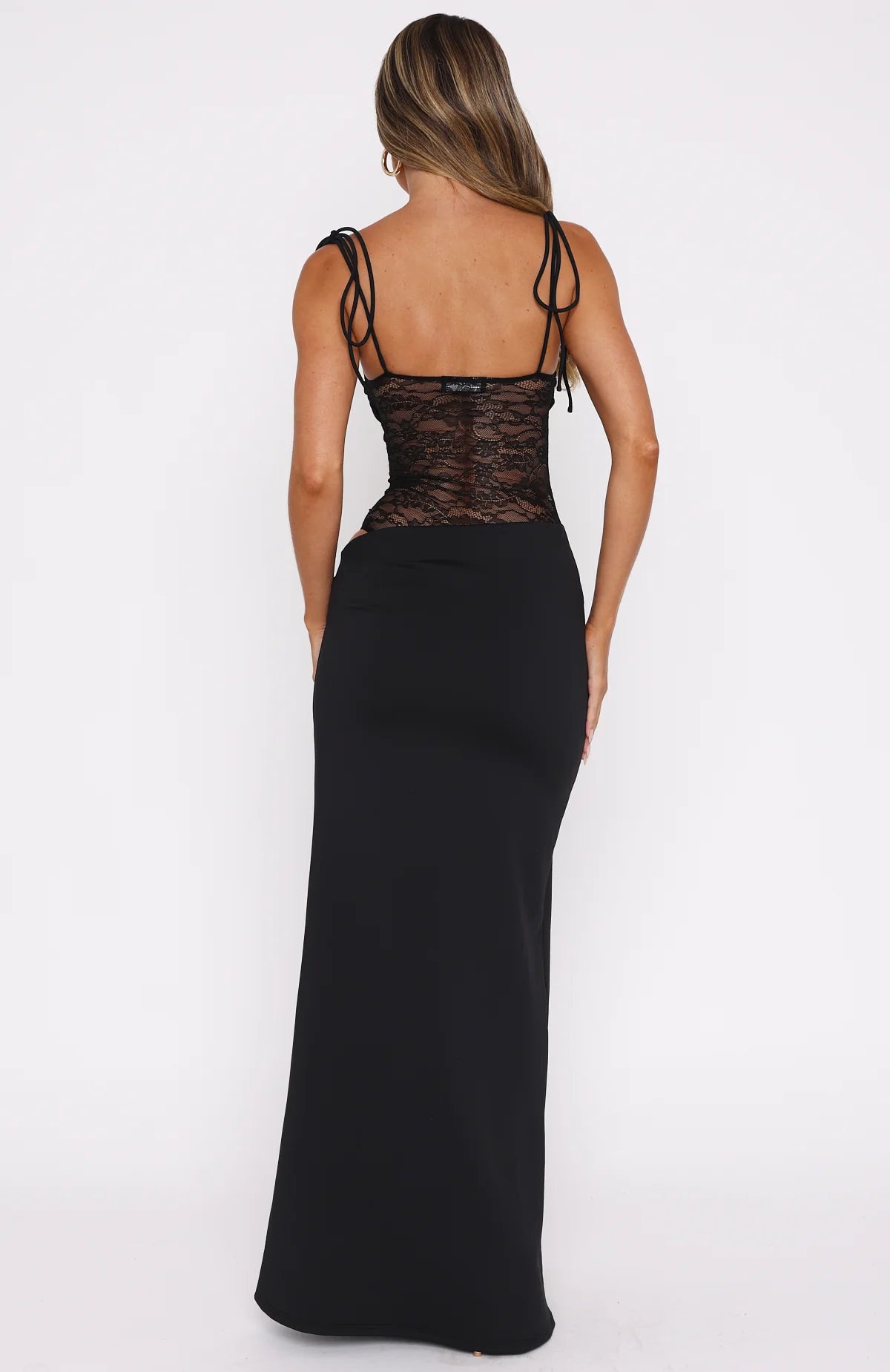 Elegance &amp; Lace Maxi Dress