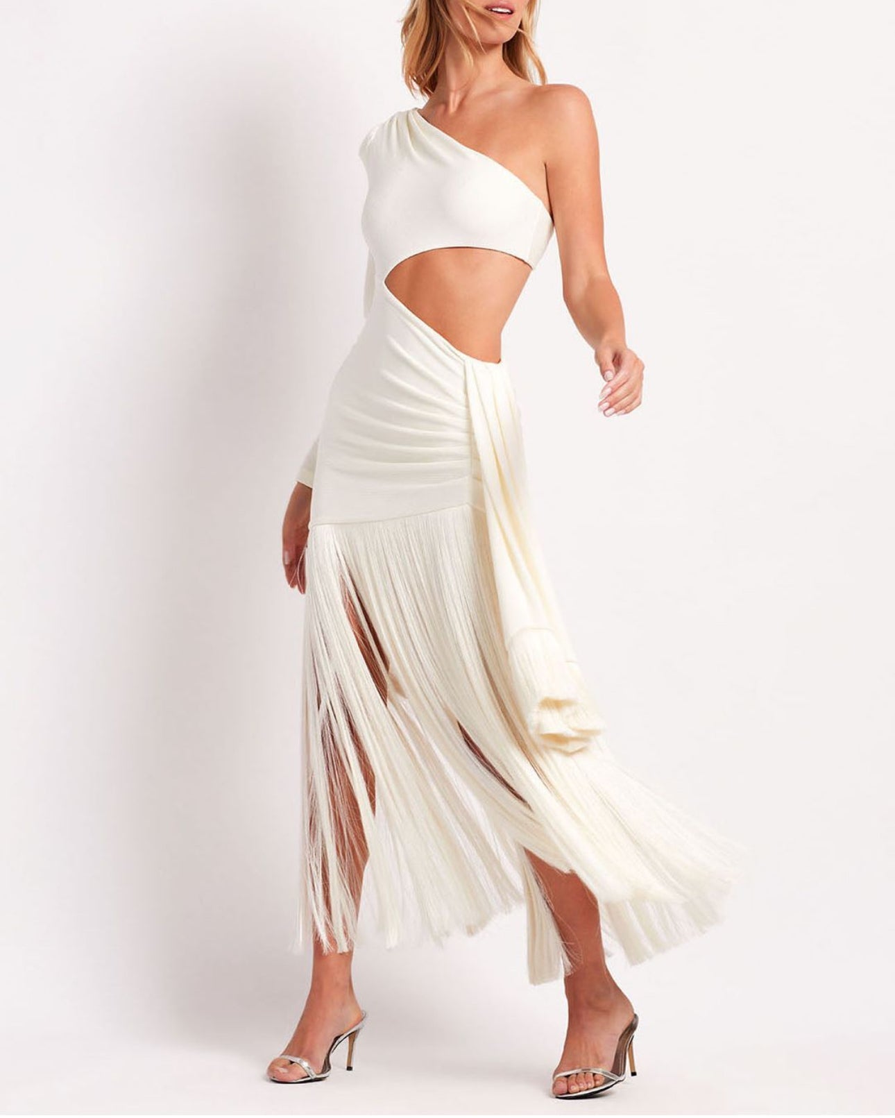 Ivory Cutout Maxi