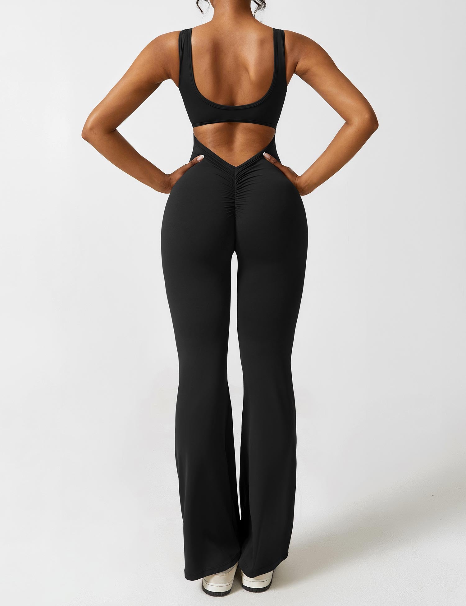 Sculpt Flare Jumpsuit