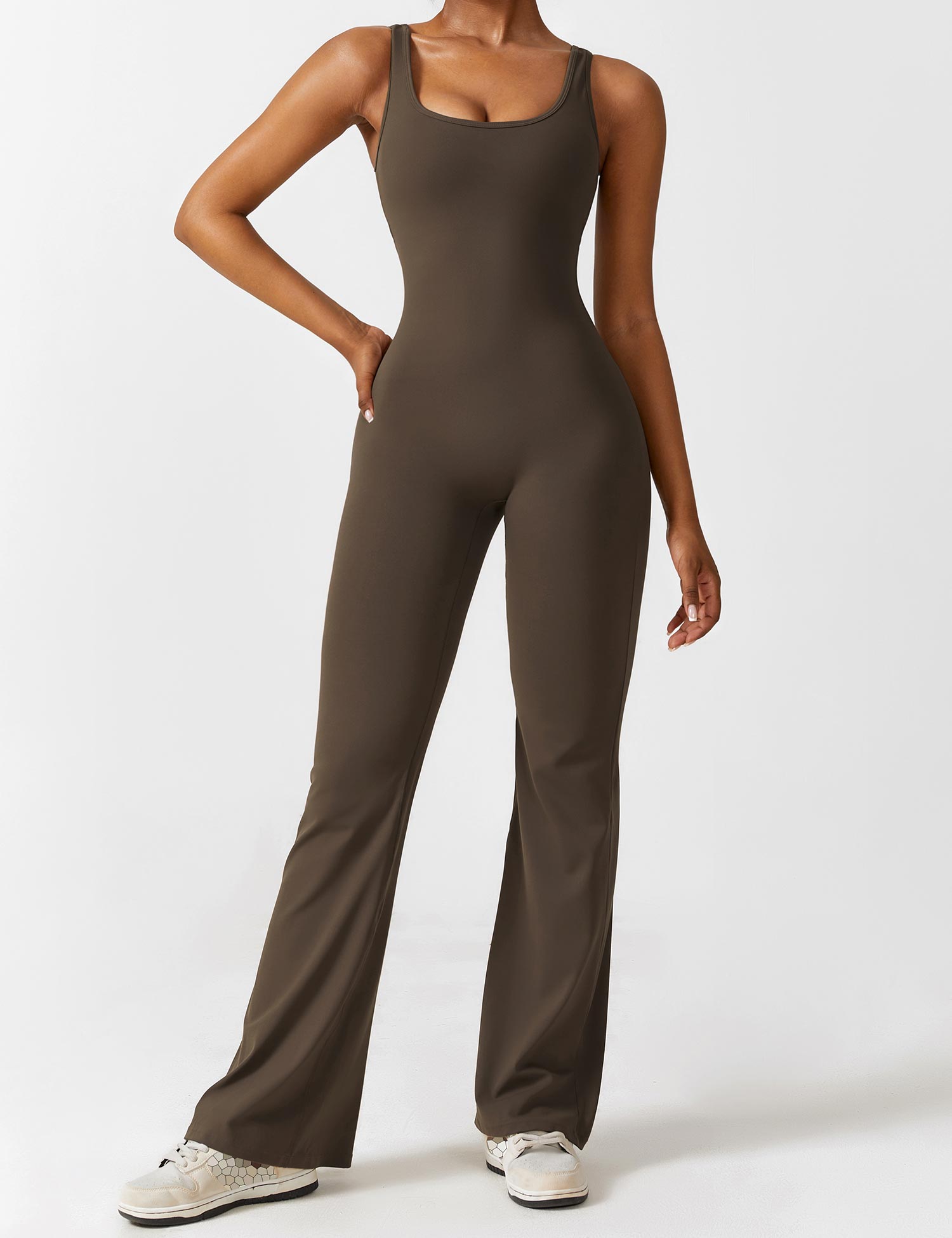 Sculpt Flare Jumpsuit