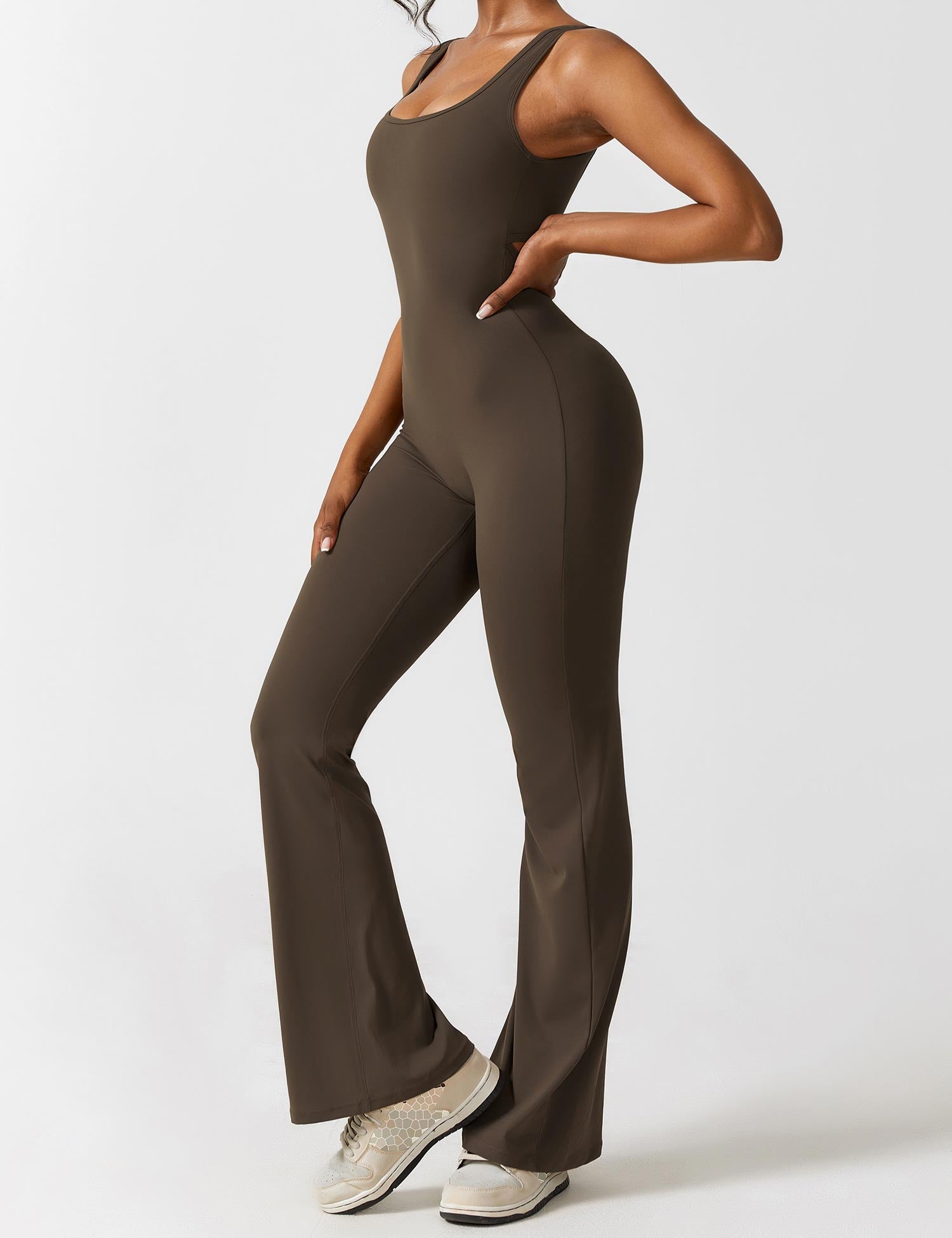 Sculpt Flare Jumpsuit