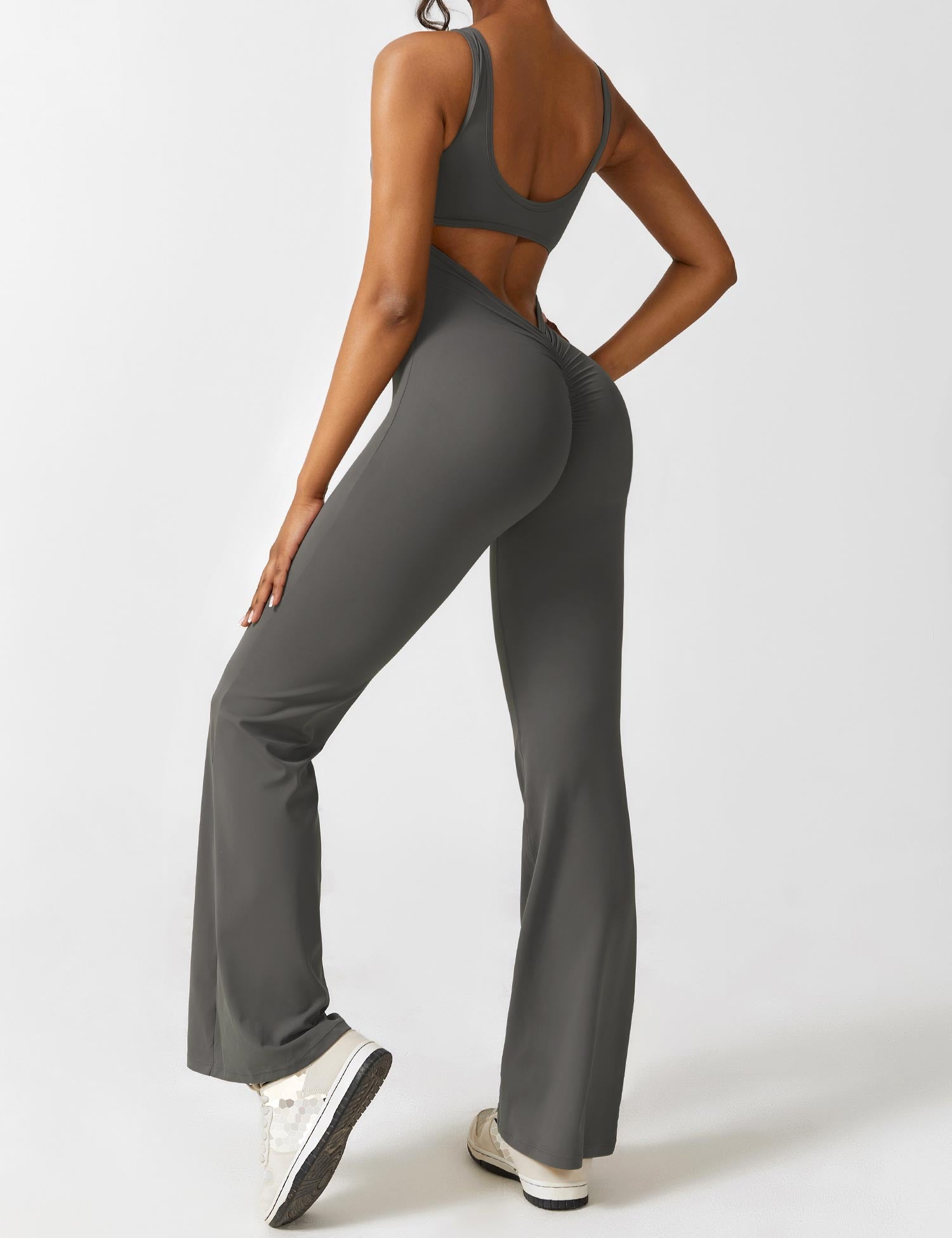 Sculpt Flare Jumpsuit